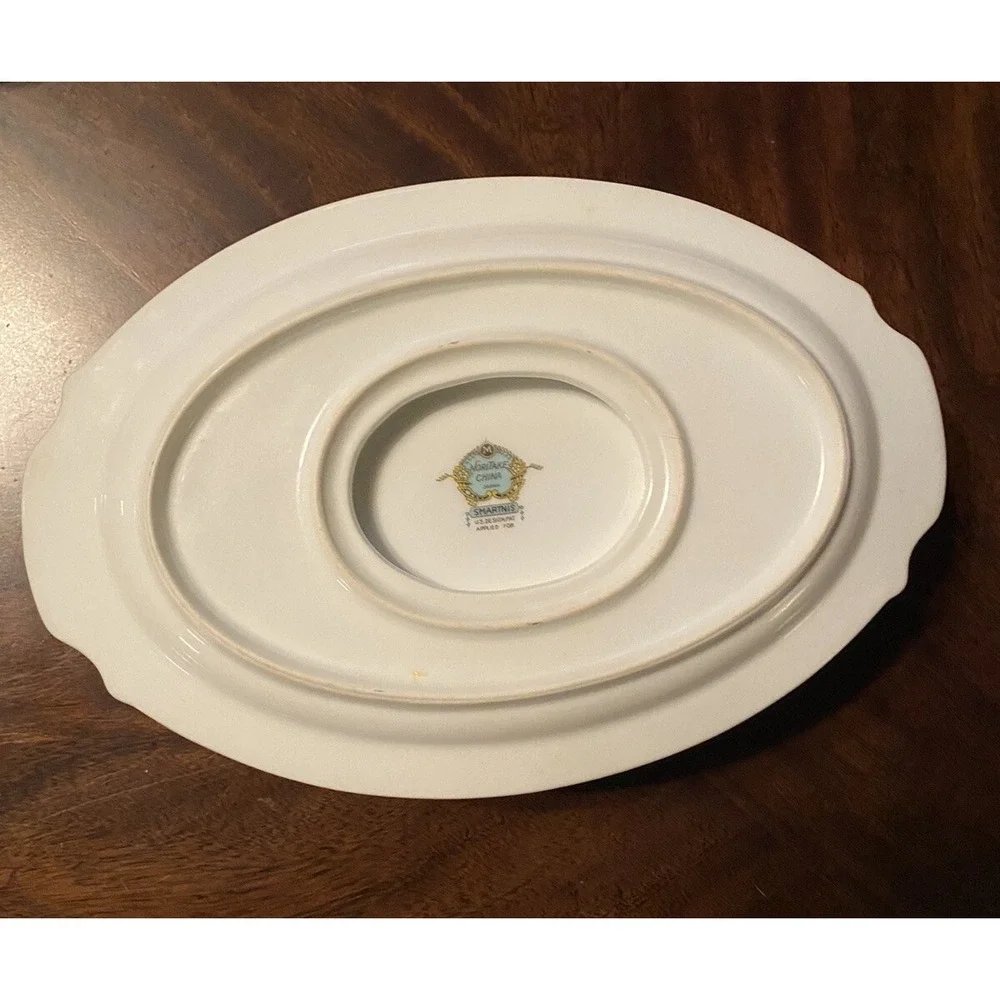 VINTAGE NORITAKE CHINA JAPAN SMARTNIS GRAVY BOAT - CA 1931